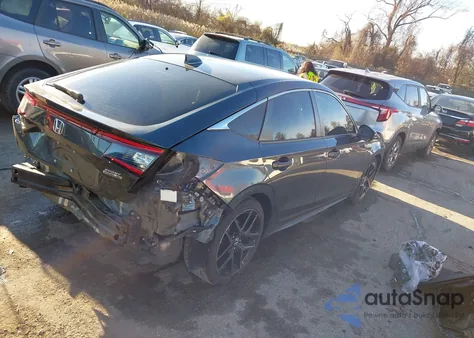 2022 Honda Civic Sport Touring z USA, uszkodzony, nr VIN 19XFL1H89NE009540
